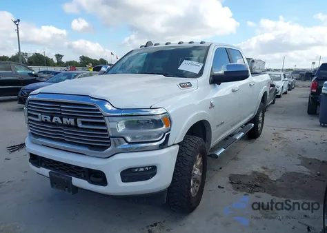 2021 Ram 2500 Laramie 4X4 6'4 Box z USA, uszkodzony, nr VIN 3C6UR5FL9MG642053